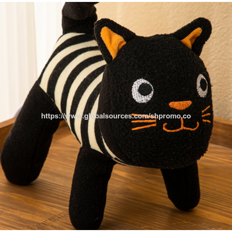 Lámpara de Gato de Peluche a Rayas: Acento Moderno para la Habitación - Iluminación Decorativa para el Hogar al por Mayor