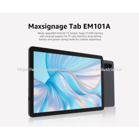 جهاز لوحي بنظام Android 14، مقاس 10.1 بوصة، A523 1280*800، ذاكرة وصول عشوائي 3 جيجابايت + ذاكرة تخزين 32 جيجابايت، كاميرا 5 ميجابكسل + 8 ميجابكسل، واي فاي، بطارية 6000 مللي أمبير، منفذ Type-C، سطوع 300 شمعة - تصنيع حسب الطلب OEM/ODM