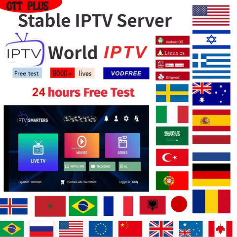 أفضل خوادم IPTV M3U 4K العالمية للولايات المتحدة وكندا و Exyu وألمانيا والعربية والهولندية والسويد وبولندا والبرتغال. تجربة مجانية لاشتراك M3U.