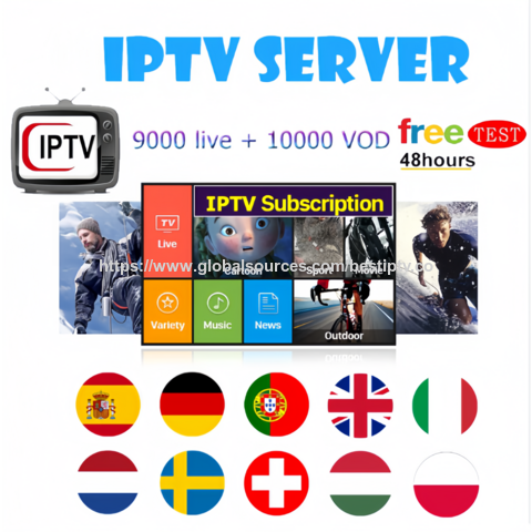 Panneau Revendeur IPTV en Gros 2025, Serveurs IPTV Trex Dino Crystal Mega Ott M3u, Code d'Abonnement IPTV 12 Mois