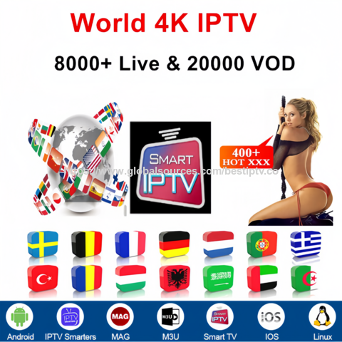 Panneau Revendeur IPTV en Gros 2025, Serveurs IPTV Trex Dino Crystal Mega Ott M3u, Code d'Abonnement IPTV 12 Mois