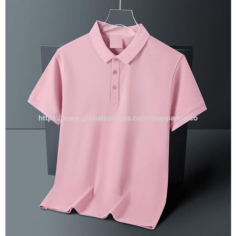 Venta al por mayor de polo de golf unisex de manga corta y secado rápido de alta calidad