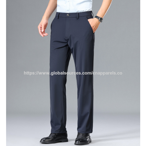 Pantalon d'arbitre de basketball plissé en poly/spandex