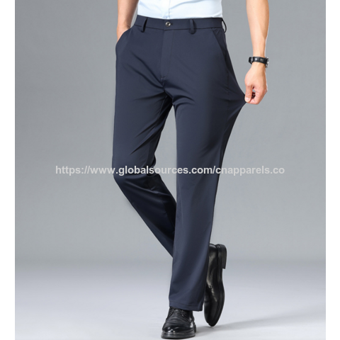 Pantalon d'arbitre de basketball plissé en poly/spandex