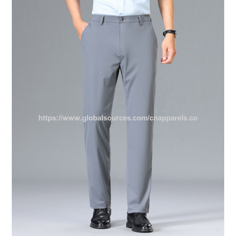 Pantalon d'arbitre de basketball plissé en poly/spandex