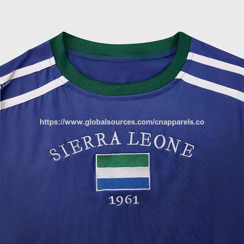 Camiseta Y2K de Gola Redonda, Justa, Estilo Jersey de Futebol