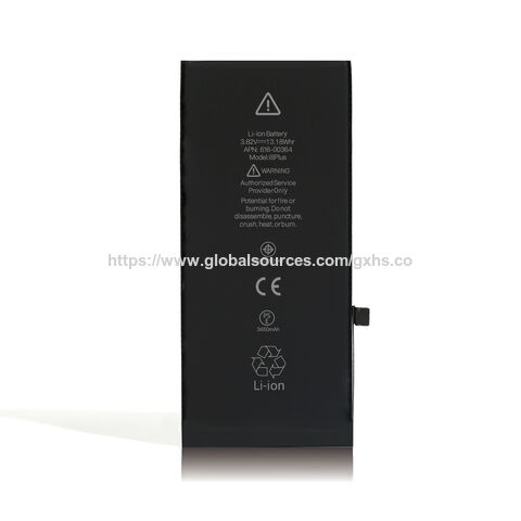 Approvisionnement en gros OEM d'usine, batterie de remplacement haute capacité et stable pour iPhone 8 Plus, batterie de rechange pour réparation