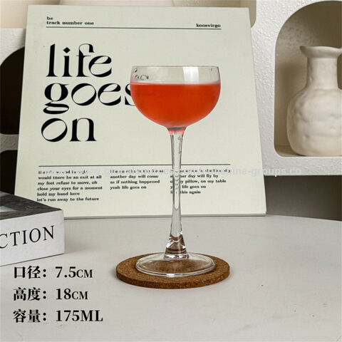 Verre à cocktail de style japonais - Gobelet en verre pour professionnels de l'hôtellerie et de la restauration
