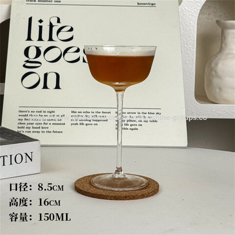 Verre à cocktail de style japonais - Gobelet en verre pour professionnels de l'hôtellerie et de la restauration