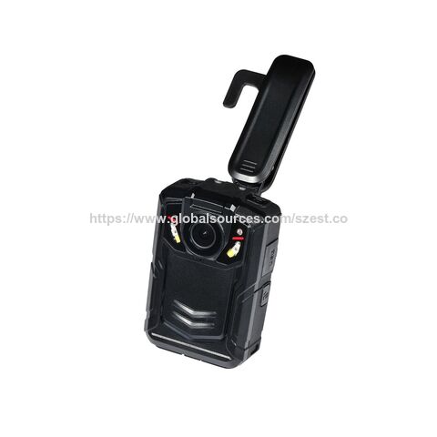 Câmera de corpo DVR portátil recarregável com 720P a 1512P, visão noturna, detecção de movimento e 4G GPS EIS para guardas de segurança/polícia