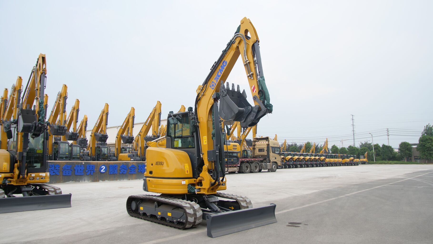 Best-selling Durable Crawler Excavator Xe55u For Construction With Ce ...