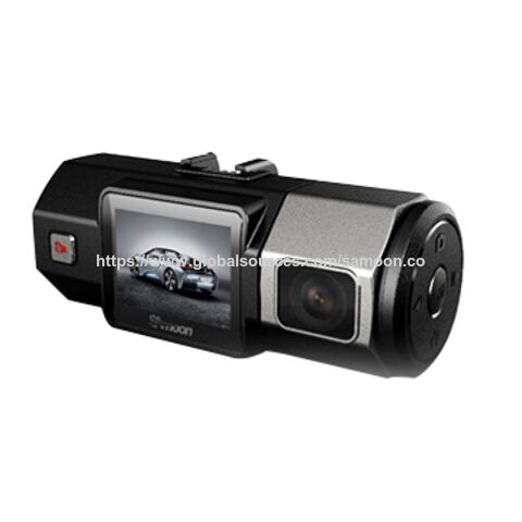Dashcam double canal FHD1080P + FHD1080P populaire et éprouvée en gros d'usine avec vision nocturne parfaite, mode parking, capteur G et GPS