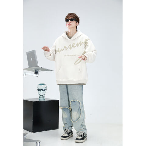 Sudaderas con Capucha de Algodón 100% Estilo Urbano, Personalizadas, Oversize, Vintage y Lisas para Estampar