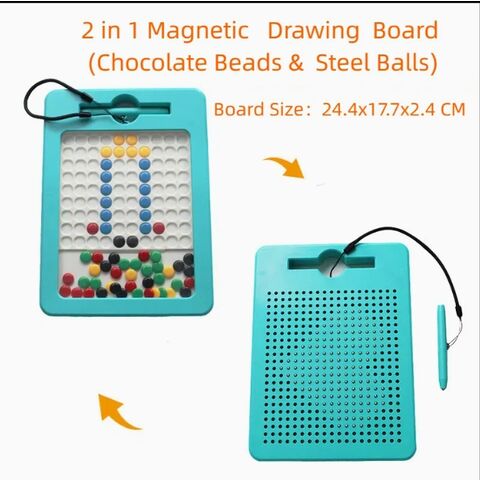 Tableau à Dessin Magnétique Double Face 2025 - Idéal pour Enfants et Artistes