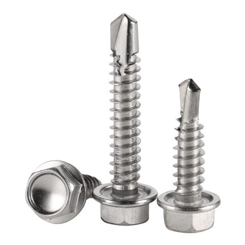 Wholesale High Strength 304 316 410 Stainless Steel Tapping Sheet Metal Hex Self Drilling Screws