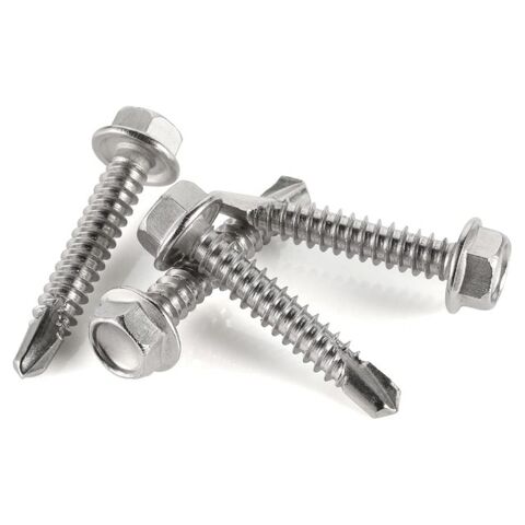 Wholesale High Strength 304 316 410 Stainless Steel Tapping Sheet Metal Hex Self Drilling Screws