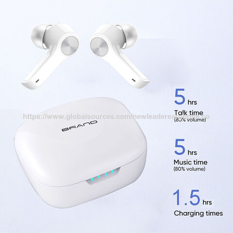 Fones de Ouvido TWS Bluetooth Esportivos OEM Mais Vendidos - Fones de Ouvido Sem Fio com Estojo de Carga para Treinamento ao Ar Livre
