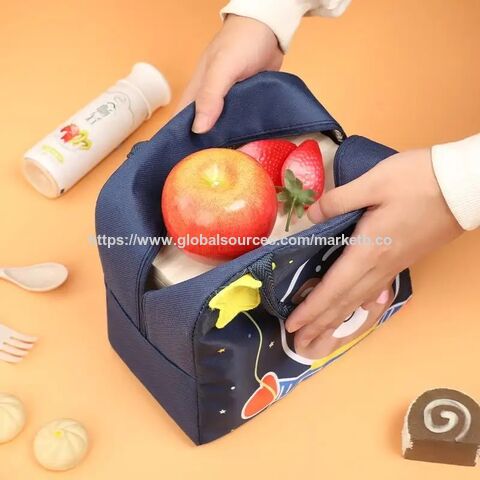 Tragbare isolierte Thermische Picknick-Essenstasche Lunchbox Cartoon Tote Food Fresh Kühltaschen Beutel für Frauen Mädchen Kinder Geschenk