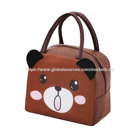 Tragbare isolierte Thermische Picknick-Essenstasche Lunchbox Cartoon Tote Food Fresh Kühltaschen Beutel für Frauen Mädchen Kinder Geschenk