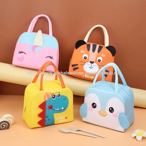 Tragbare isolierte Thermische Picknick-Essenstasche Lunchbox Cartoon Tote Food Fresh Kühltaschen Beutel für Frauen Mädchen Kinder Geschenk