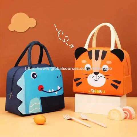 Tragbare isolierte Thermische Picknick-Essenstasche Lunchbox Cartoon Tote Food Fresh Kühltaschen Beutel für Frauen Mädchen Kinder Geschenk
