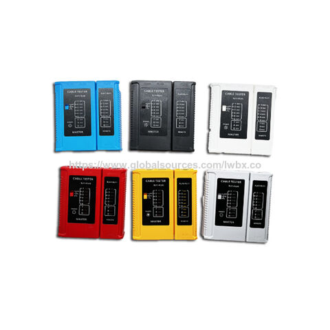 Comprobador de Cables de Red RJ45, Instrumento Multifuncional de Medición de Líneas
