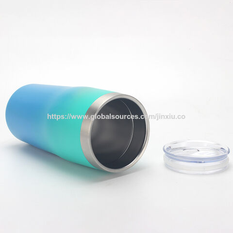 Gobelet de voyage isotherme en acier inoxydable à double paroi, personnalisé, portable, de 16/20 oz pour bière et vin