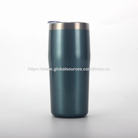Gobelet de voyage isotherme en acier inoxydable à double paroi, personnalisé, portable, de 16/20 oz pour bière et vin