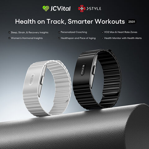 JCVital 2501 Plata Dispositivo Wearable Fitness Smart Watch Android Smartband Pulsera Inteligente de Estado de Ánimo Banda Inteligente Más Barata a Bajo Precio