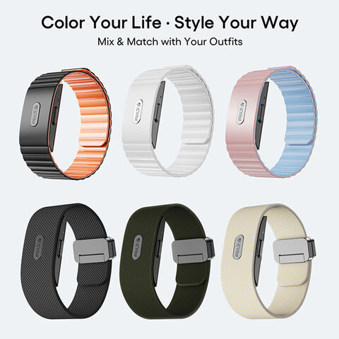 JCVital 2501 Plata Dispositivo Wearable Fitness Smart Watch Android Smartband Pulsera Inteligente de Estado de Ánimo Banda Inteligente Más Barata a Bajo Precio