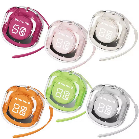 Headphone Air39 TWS Stereo Airbuds Kristal Transparan Earphone Nirkabel Pro Tampilan Digital - Penawaran B2B