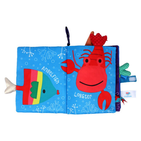 Libros de tela educativos para bebés, juguetes blandos para bebés - Libro de tela para bebés