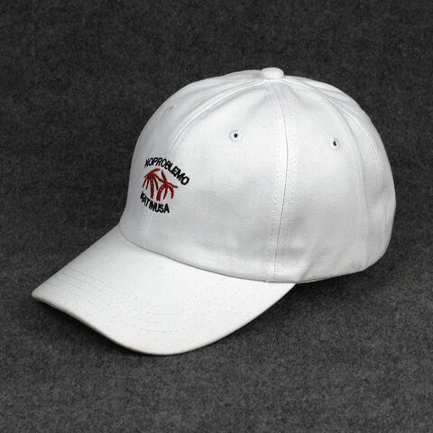 Casquette de baseball 6 panneaux personnalisée avec broderie, casquette de sport vierge en nylon