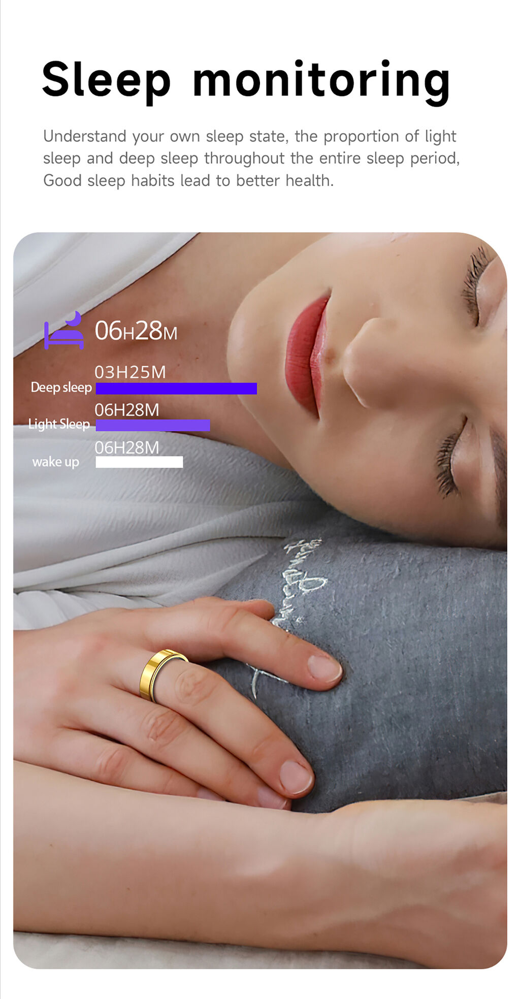 Stainless Steel Smart Ring Sr09 German Master Control Bluetooth Gesture ...