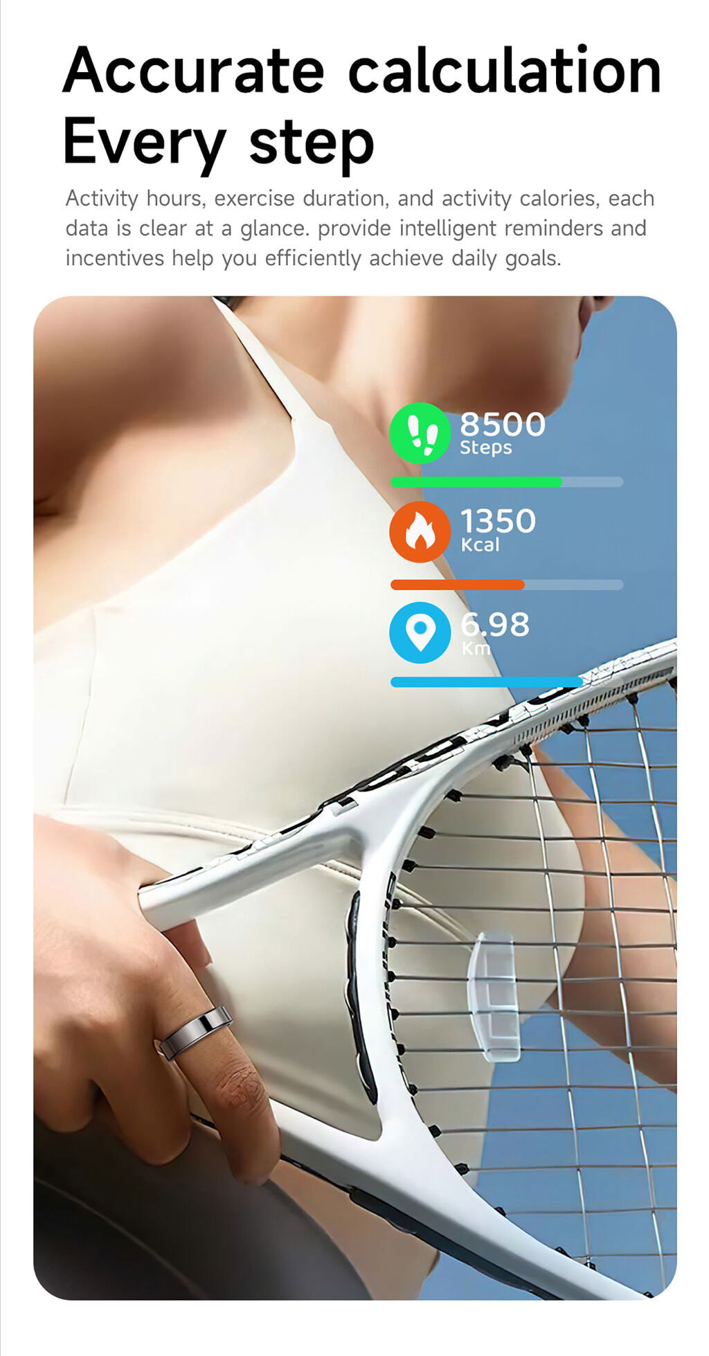 Stainless Steel Smart Ring Sr09 German Master Control Bluetooth Gesture ...