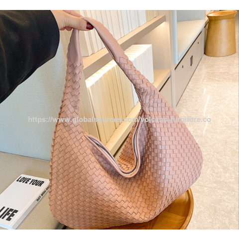 Hot selling woven bag Fashion women's bag Handmade women's bag shoulder bag Clutch bag crocheted shoulder bag