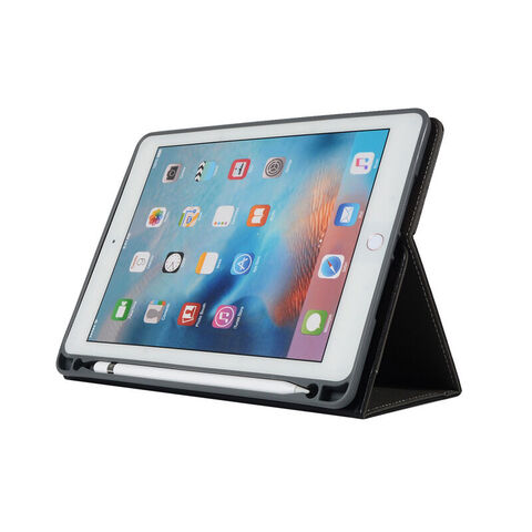 Étui folio pour tablette 10 pouces avec dragonne pour iPad et étuis de téléphone