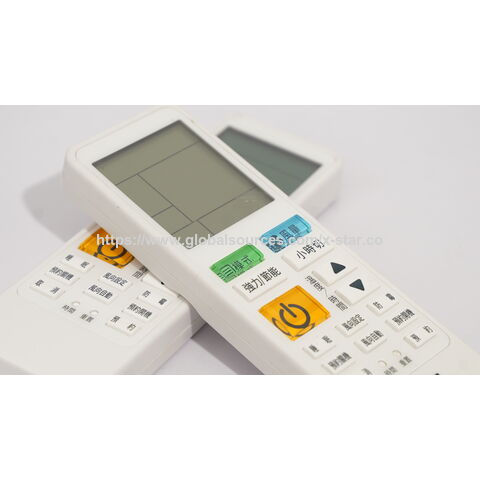 جهاز تحكم عن بعد عالمي لمكيف الهواء للاستخدام المنزلي K-1028E مع شاشة LCD، 1000 في 1، زر التحكم في درجة الحرارة للتدفئة/التبريد، رمز ثابت