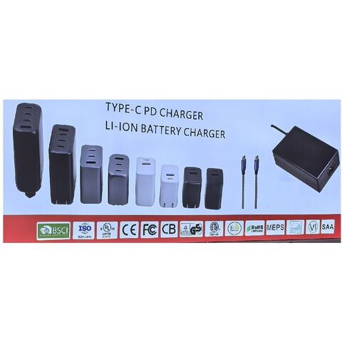 120W PD USB-C Ladegerät / Typ-C Ladegerät / US/EU/UK/KC/SA/