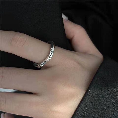 Anillos de Compromiso para Mujer al por Mayor, Diseño de Corazón con Circonita, Joyería de Moda en Aleación, Regalo Ideal