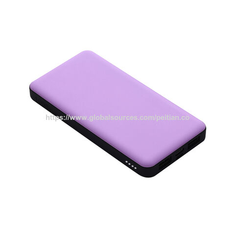 10000mAh Wireless 5W Powerbank mit großer Kapazität, Micro-USB/Typ-C-Eingang & Dual-USB-Ausgang