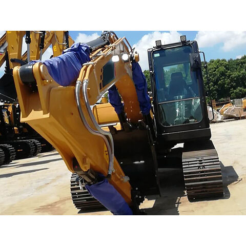 SY35U 3,5-Tonnen-Minibagger mit Raupenfahrwerk, Hydraulikzylinder, Yanmar-Motor, Erdbewegungs-, Bau- und Betriebsgewicht