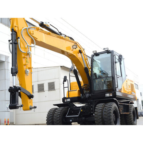 SY35U 3,5-Tonnen-Minibagger mit Raupenfahrwerk, Hydraulikzylinder, Yanmar-Motor, Erdbewegungs-, Bau- und Betriebsgewicht