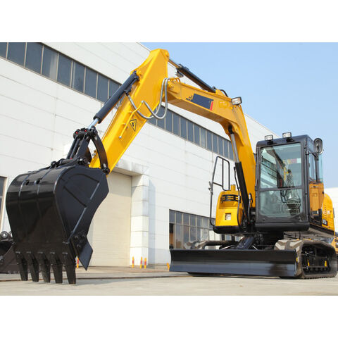SY35U 3,5-Tonnen-Minibagger mit Raupenfahrwerk, Hydraulikzylinder, Yanmar-Motor, Erdbewegungs-, Bau- und Betriebsgewicht