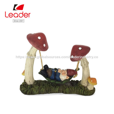 Trio de Gnomes N'entends Pas Ne Vois Pas Ne Parle Pas Statue de Gnome en Résine Décoration de Jardin Extérieur