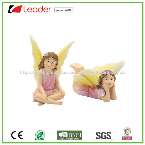 Mini Pots de Fleurs en Polyrésine, Kit de Jardin de Fées pour Ornements de Jardin en Gros