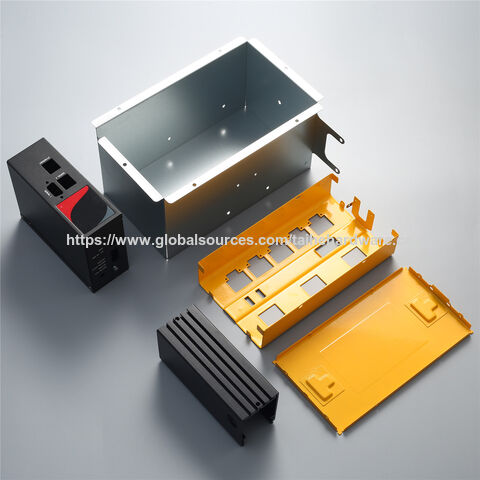 OEM top quality laser cutting galvanized stamping metal chassis