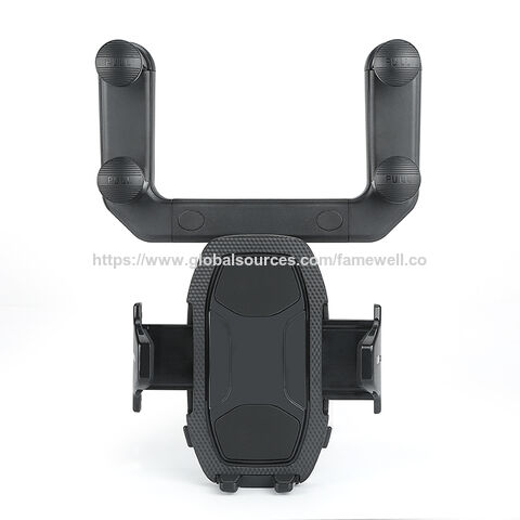 Handyhalterung für Auto, Rückspiegel-Handyhalterung, Drehbarer und einziehbarer Handyhalter für alle Handys