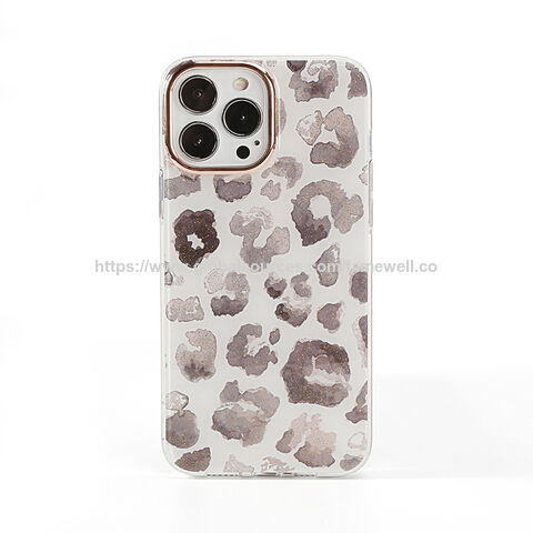 Elegante Funda Rosa de Mármol Pulido para Teléfono, Anti-Arañazos, Antigolpes, Protectora para iPhone 13