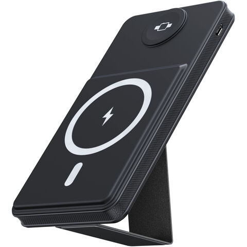 Fábrica 2 en 1 Carga Magnética 10000mAh Power Bank Cargador Inalámbrico Portátil Para Reloj 5W Carga Rápida Inalámbrica 10000mAh Power Bank